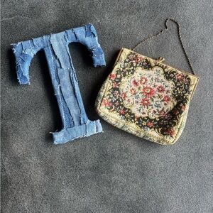 Vintage 1950-60’s French Tapestry handbag